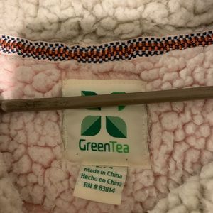 Faux sheep wool jacket.